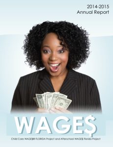 Child Care Wages Annual National Program Report 2014 to 2015